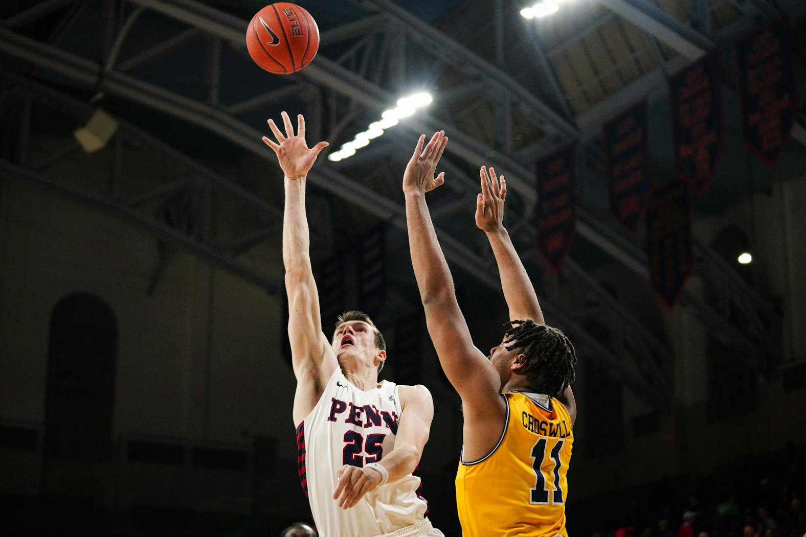 MBB La Salle AJ Brodeur Shot.jpg