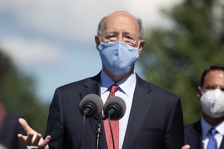 Governor Tom Wolf Mask Coronavirus COVID-19.JPG