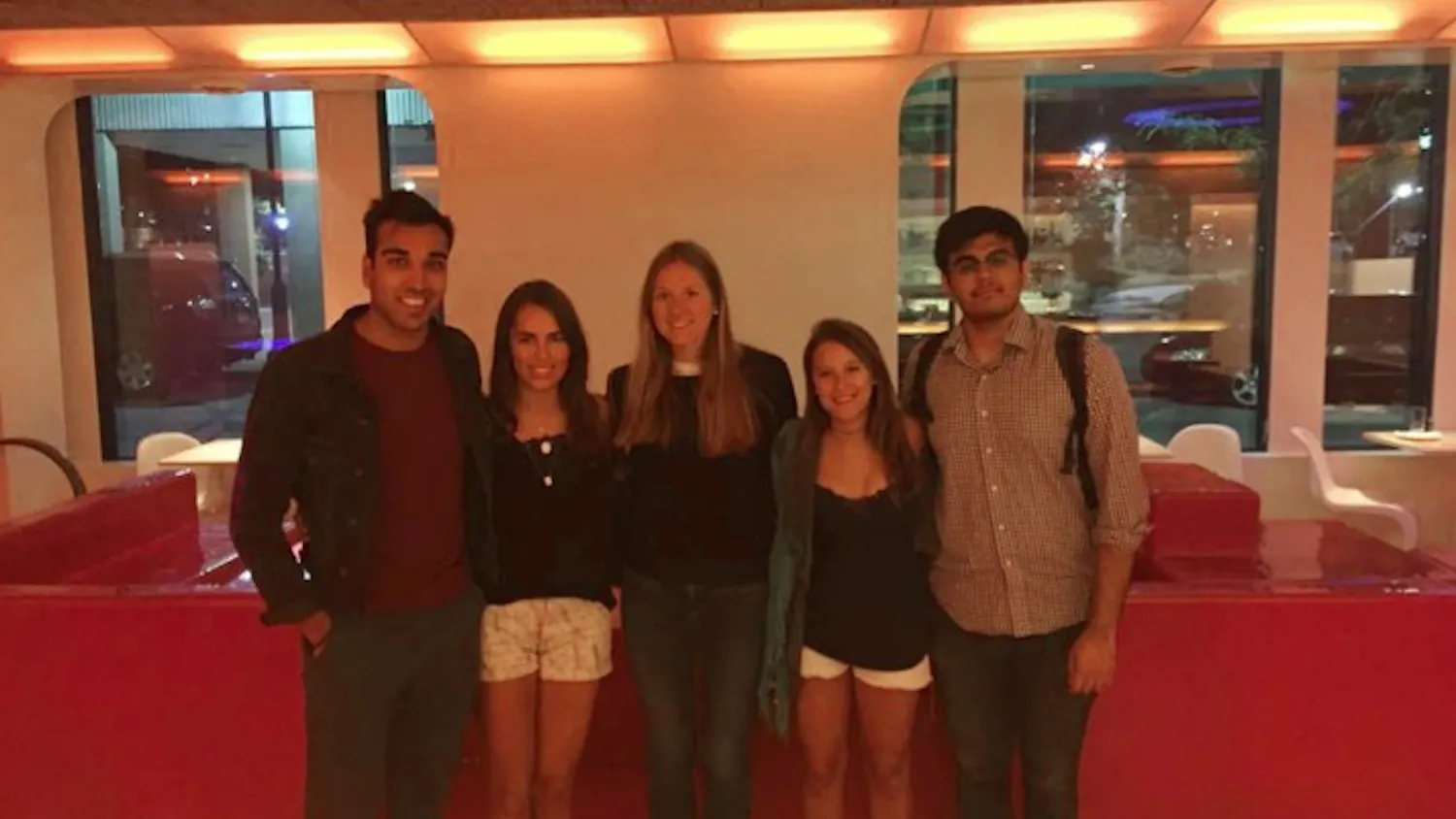 Penn's Ublend ambassadors promote the company on campus, which has garnered over 400 members and 60 undergraduate societies a few weeks after its first launch at the University.