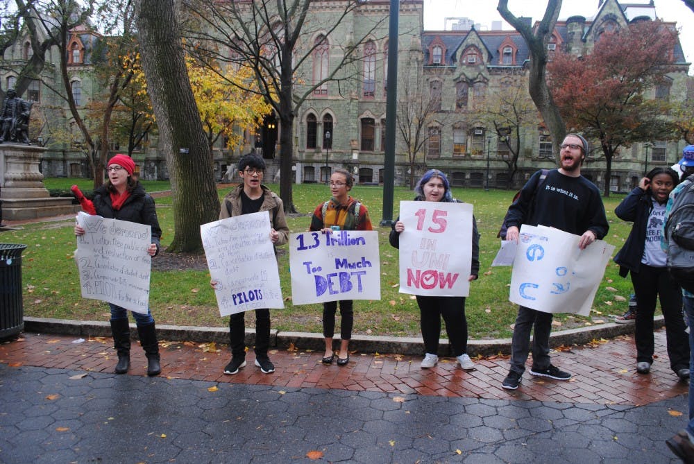The Million Student March demanded that the university take a stand on issues such as student debt and tuition.
