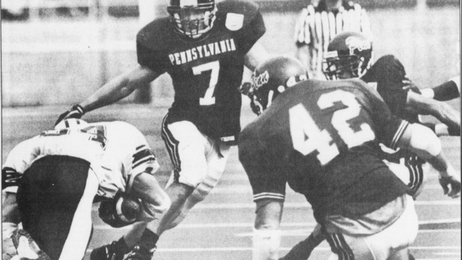 Senior Safety Nick Morris No.7 Football Archive Photo 1994.jpg