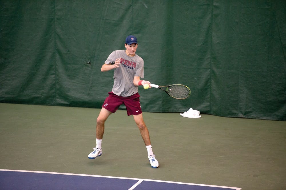 Behind the dominant efforts of sophomore sensation Kyle Mautner in singles and doubles play, Penn men's tennis was able to roll to a sweep in its weekend doubleheader.