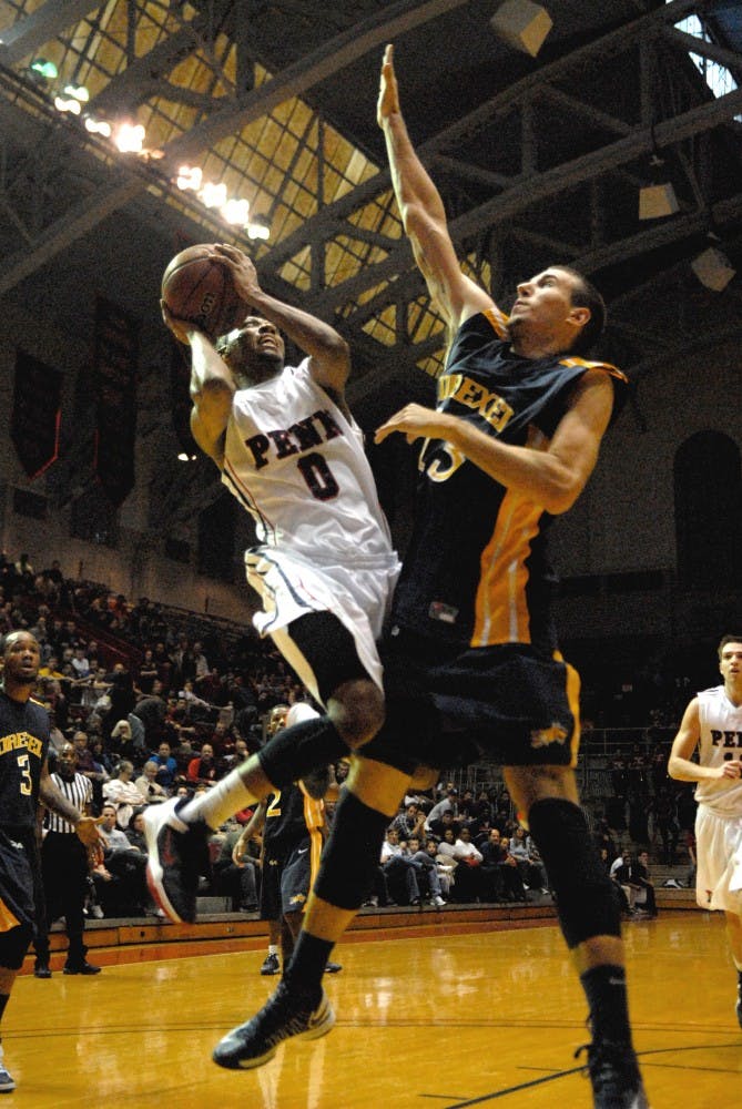 Men's Basketball vs. Drexel. Penn lost 59-61