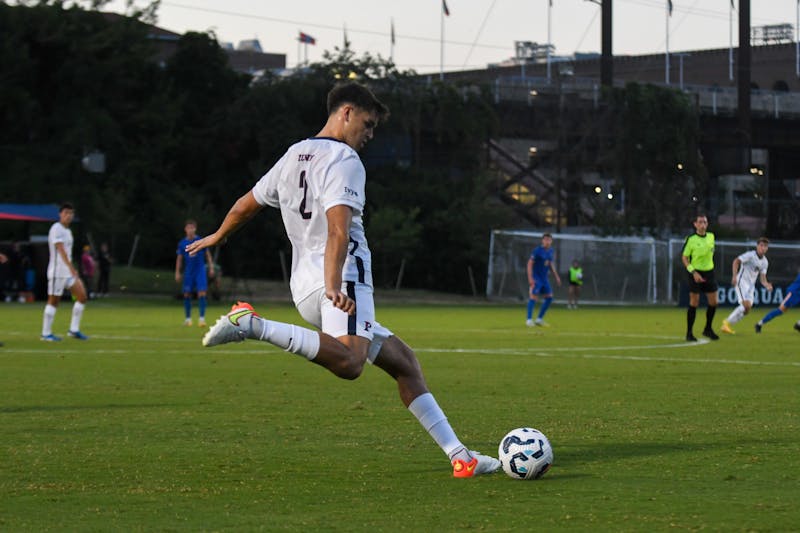 No. 18 Penn men&#39;s soccer remains undefeated at home with 3-1 win over No. 21 Hofstra 