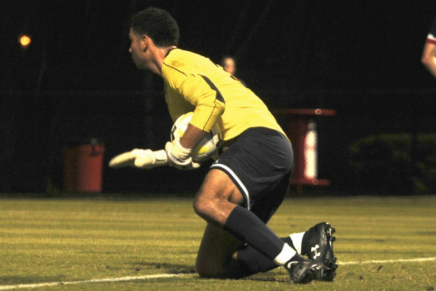 At the half, Fuller replaced starting senior goalkeeper Max Polkinhorne with freshman Etan Mabourakh.