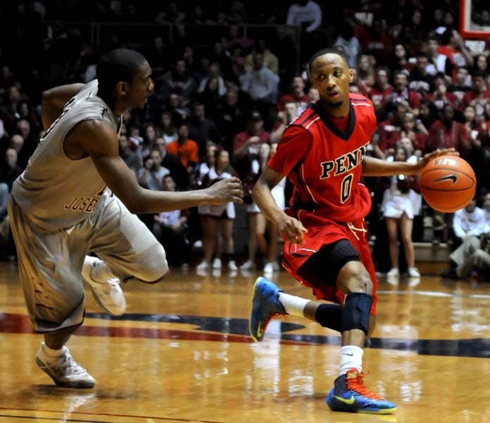 Penn Basketball loss to St. Joseph's at Palestra