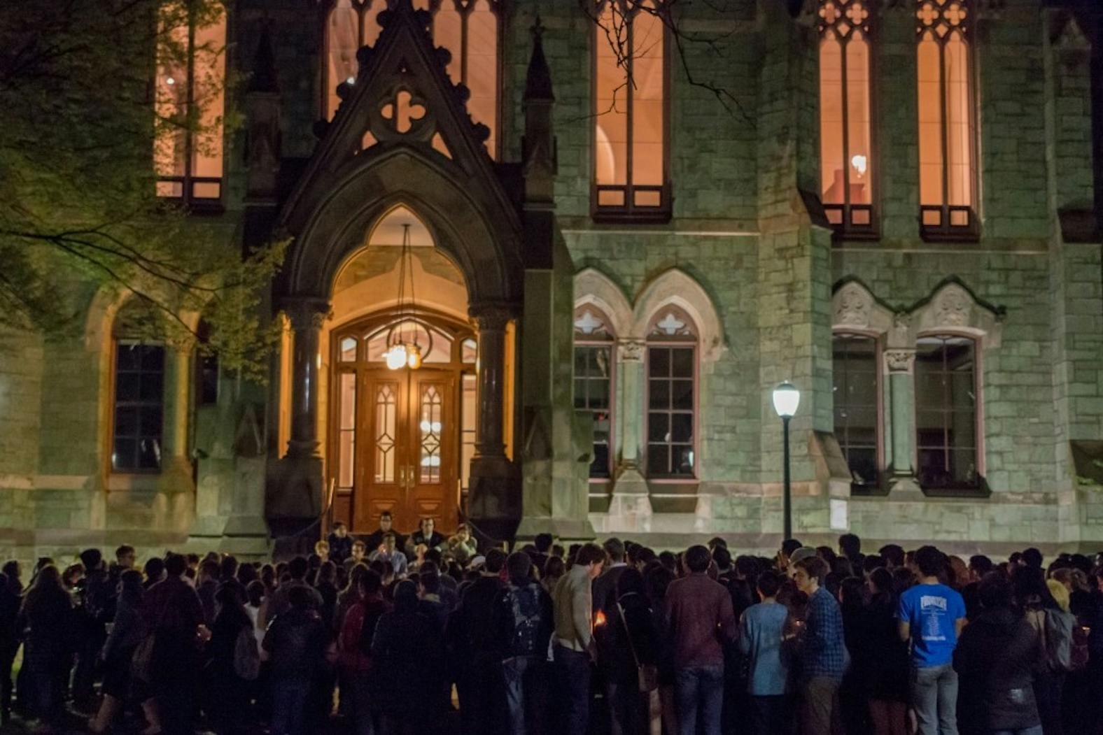 Olivia Kong Candlelight Vigil