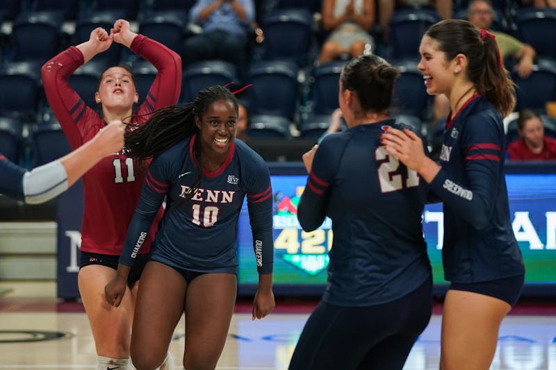 Penn volleyball swept Columbia in program record-setting fashion