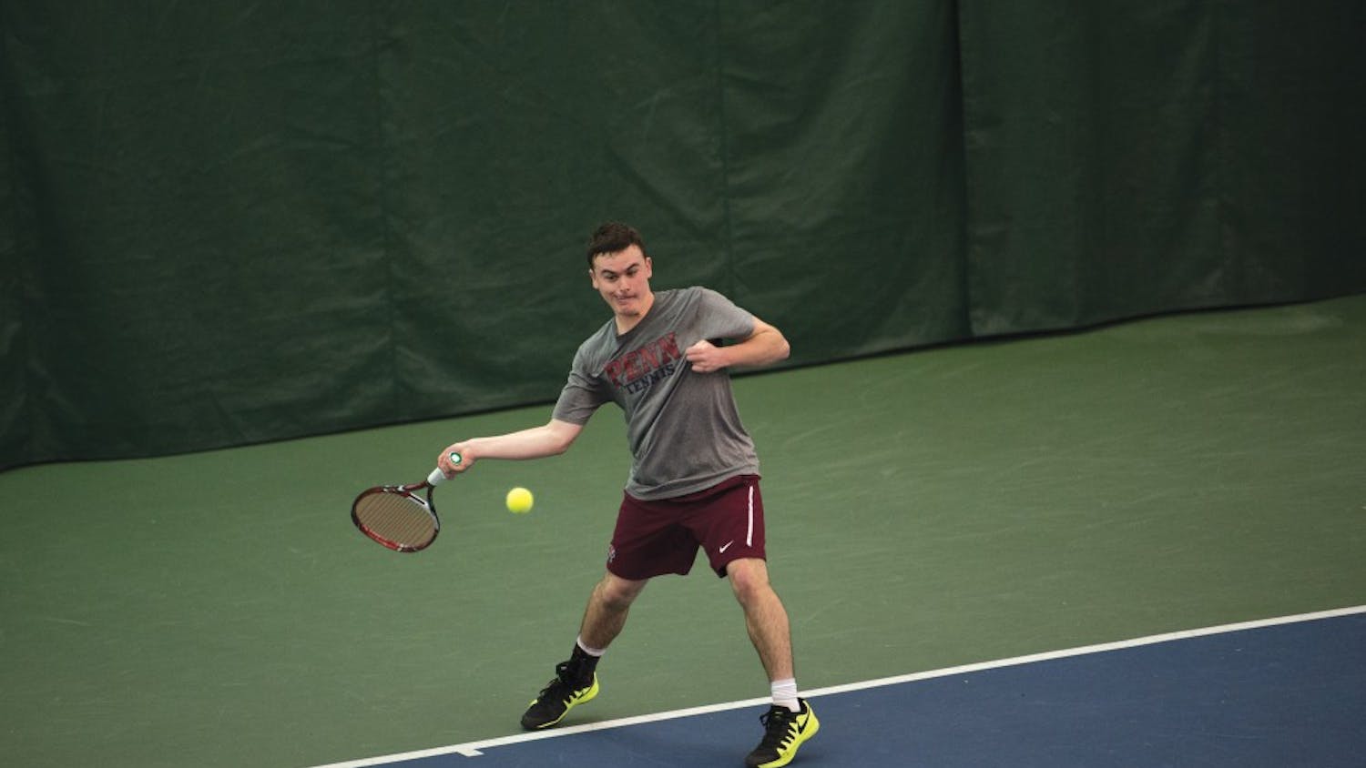 With a depleted Penn men's tennis squad entering its Ivy League opener, sophomore Josh Pompan will have to help keep the Quakers afloat if they plan to stay in the mix for a league title.