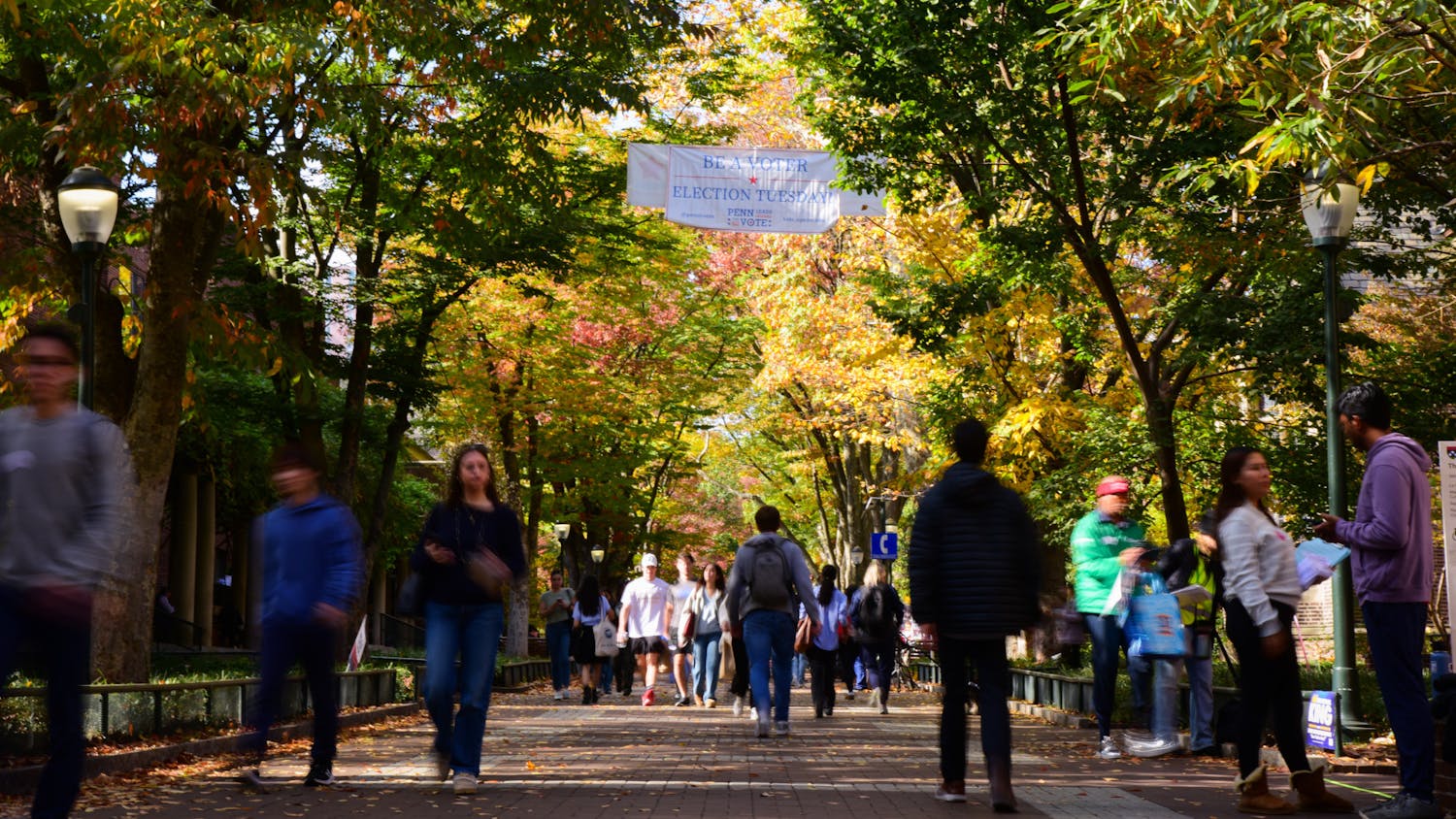 In Photos: Penn voters turn out across campus for Harris, express despair after Trump win