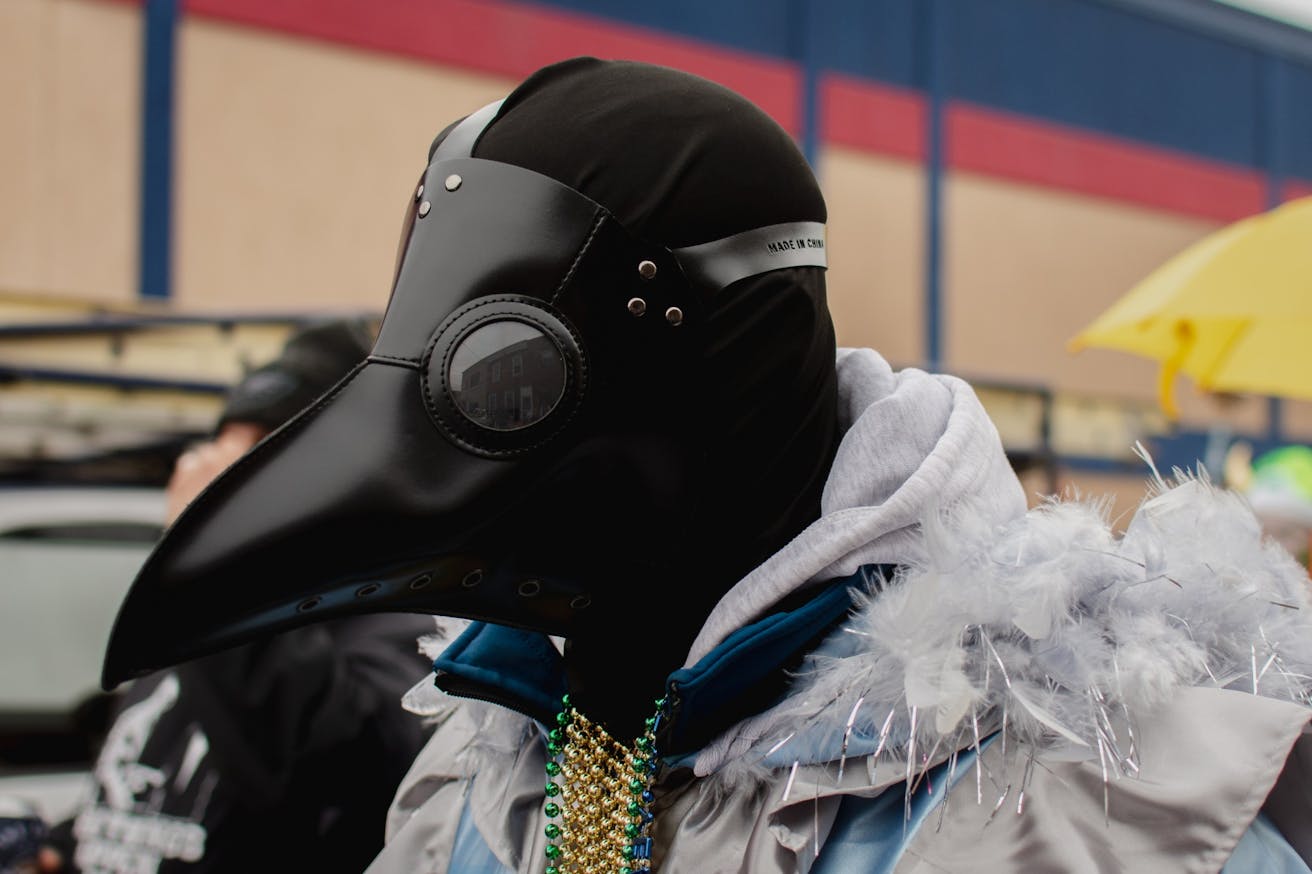 Mummers New Years 2021 Protest Plague Beak Mask.jpg