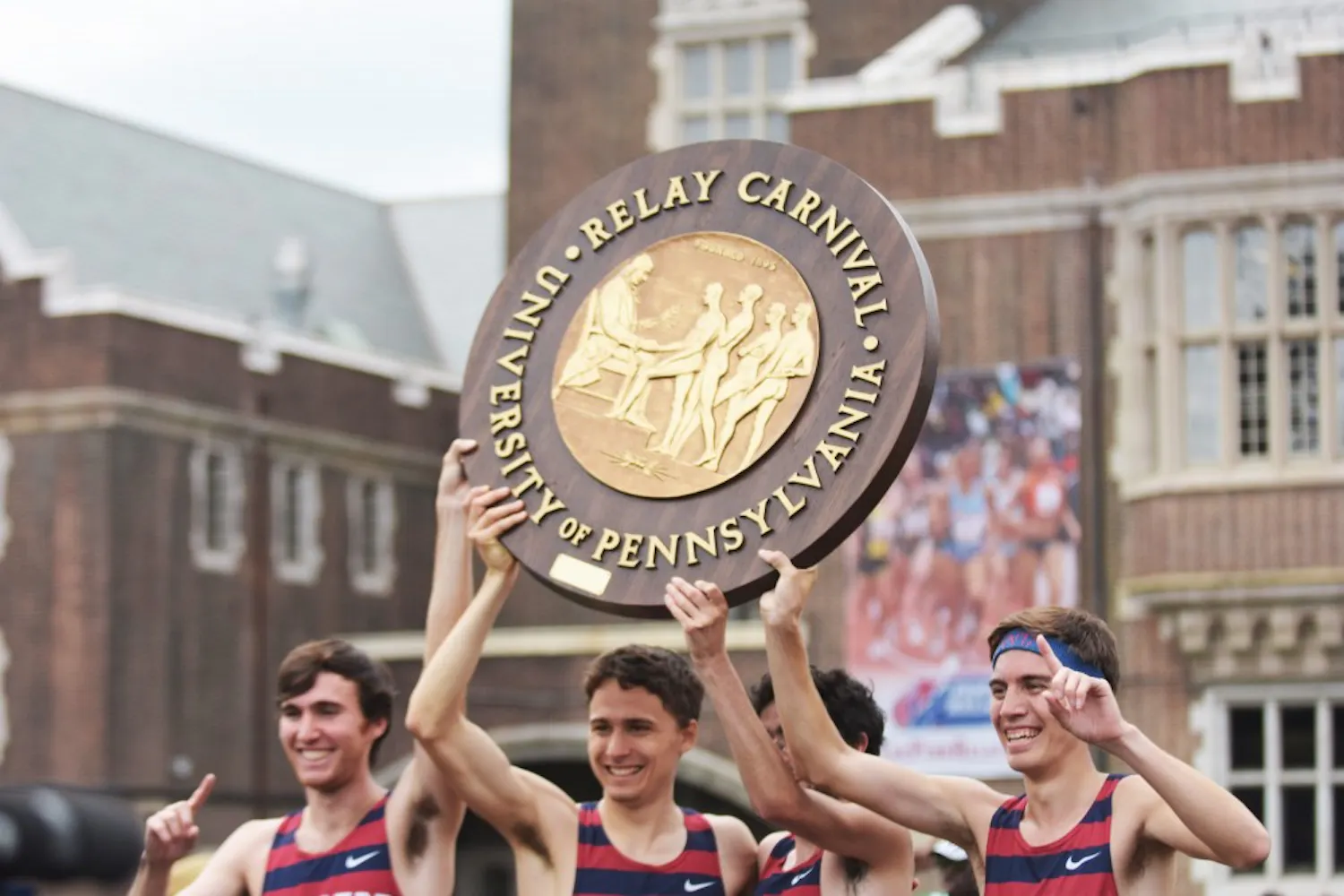 Chris Hatler, Keaton Naff, Thomas Awad and Nick Tuck brought home the first Championship of America at the Penn Relays since 1974 as the Quakers won the 4xMile for the first time since 1950.
