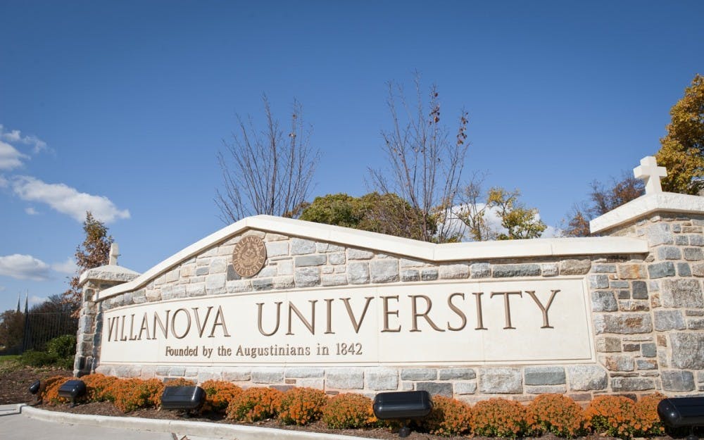 Villanova University Sign