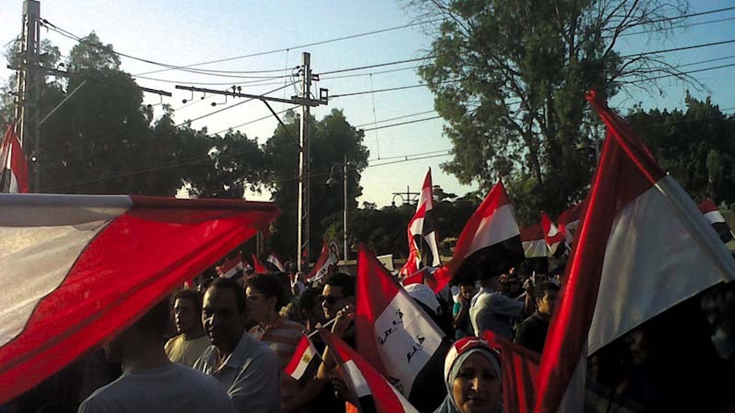 Protesters in Egypt marched on President Mohamed Morsi’s palace on June 30 demanding his resignation.