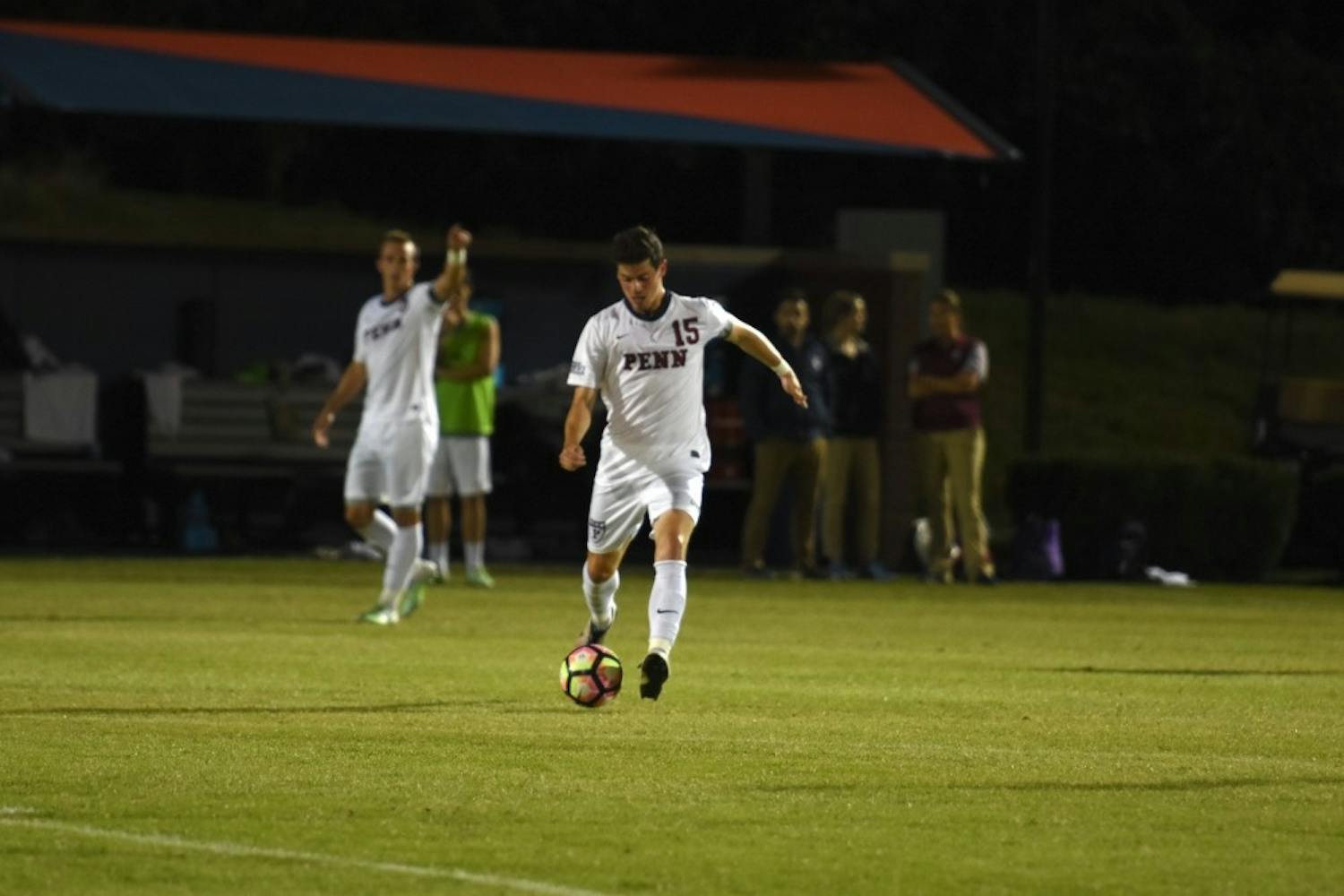 Though he finished his athletic career on the soccer field, senior Matt Poplawski also spent some time on the Palestra floor as a basketball player before changing his path.