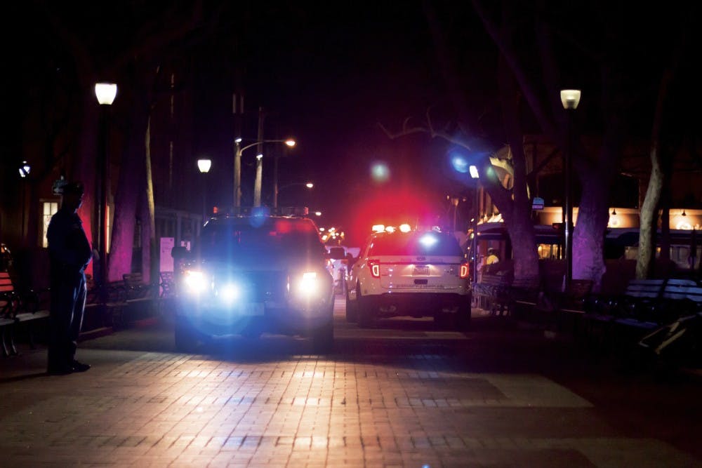 police-cars-locust-walk