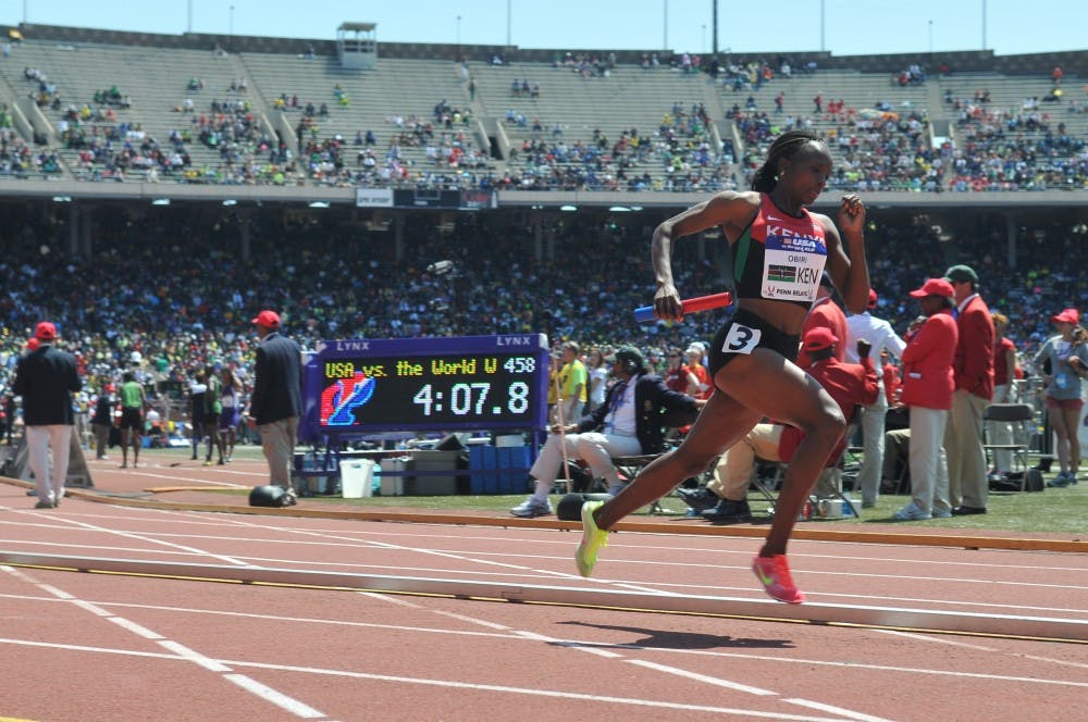 Penn Relays Saturday April 27th, 2013 12-3.