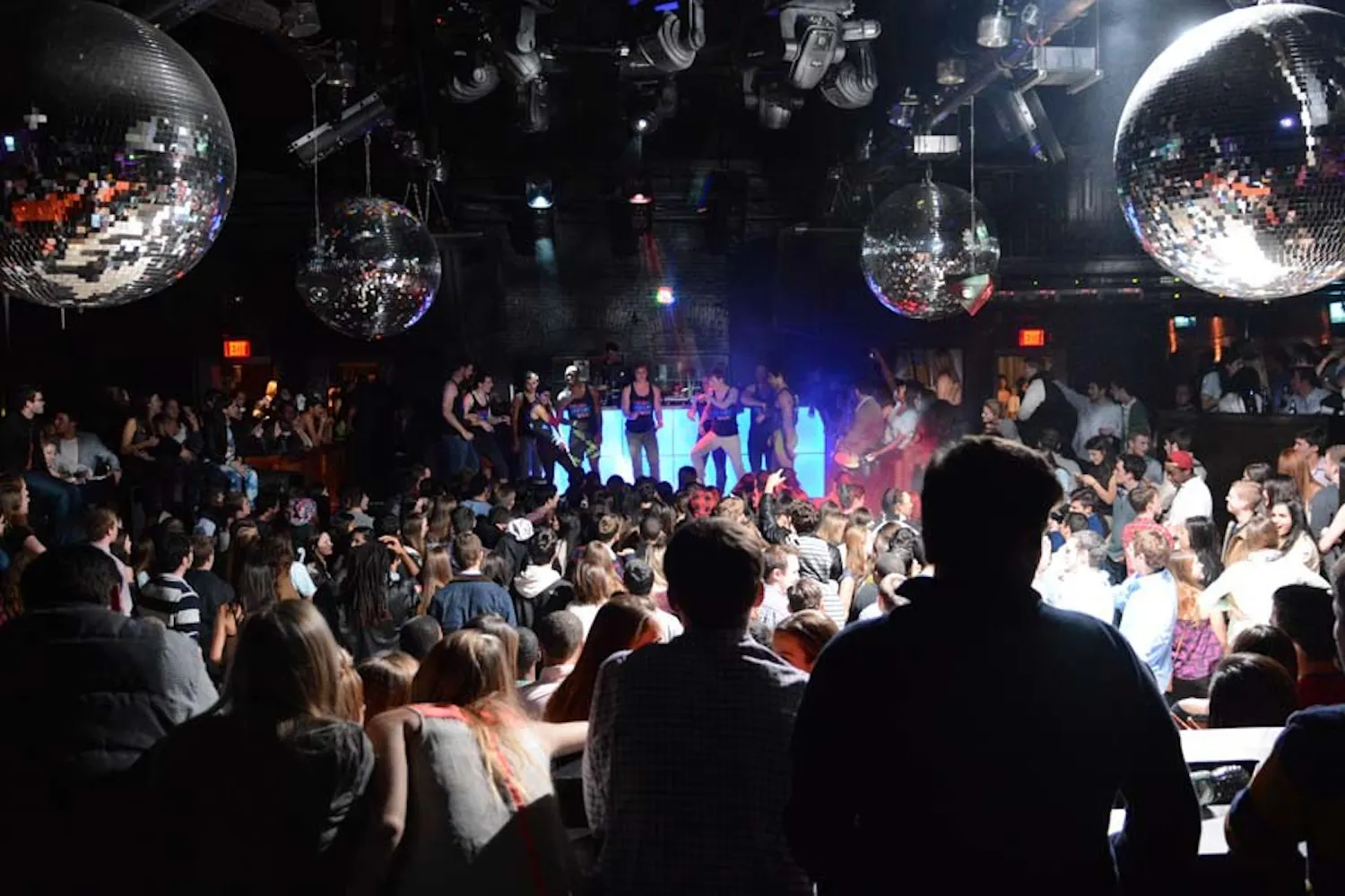 On Wednesday night *Big Man on Campus*, AXO's annual philanthropy event benefiting Women Against Domestic Violence, was held at the Roxxy. The night included students from junior and senior classes performing for the title. College senior Trevor Cassidy was crowned Big Man on Campus at the end of the event.