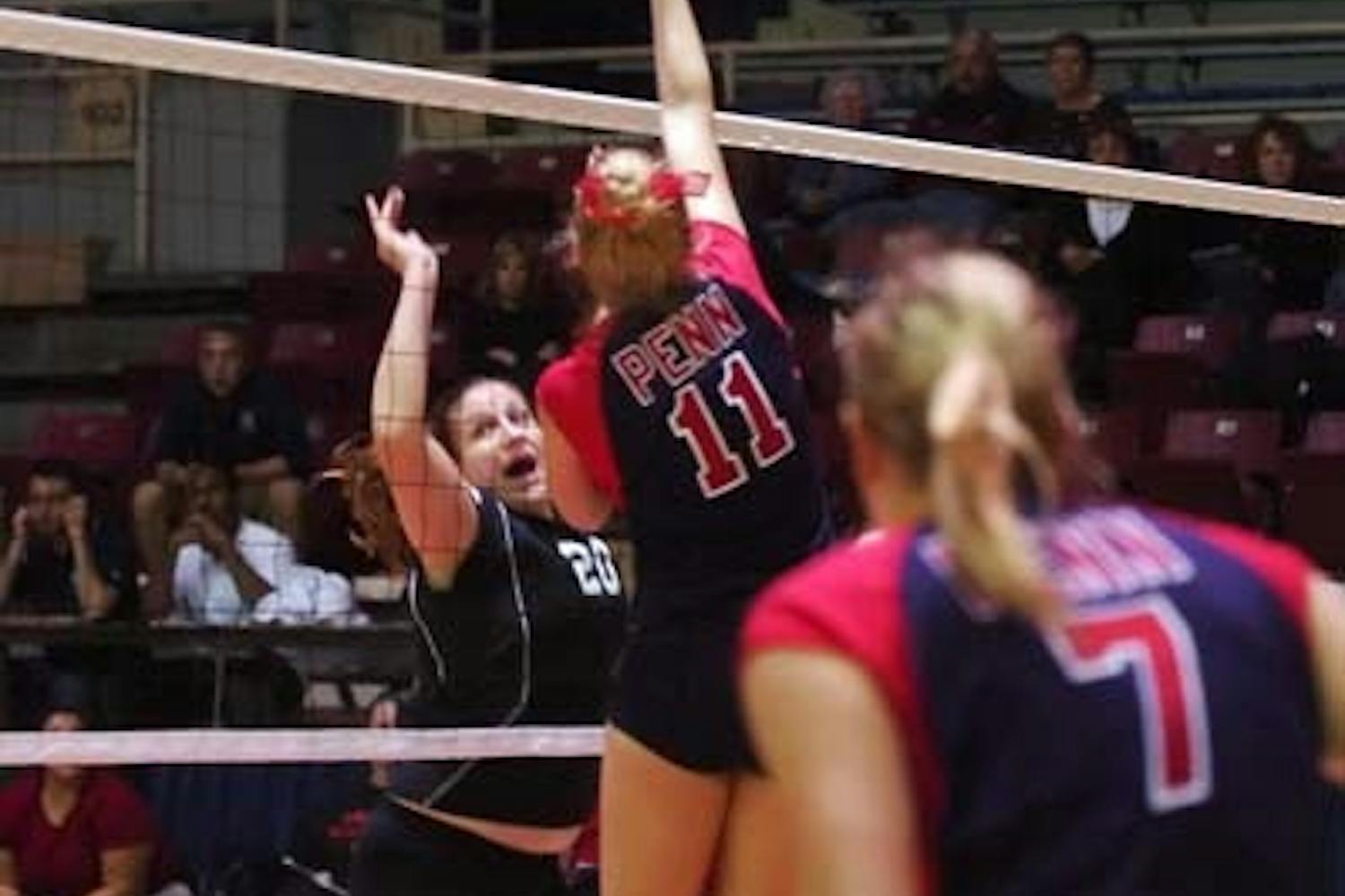 Tryon many things, volleyball fits best