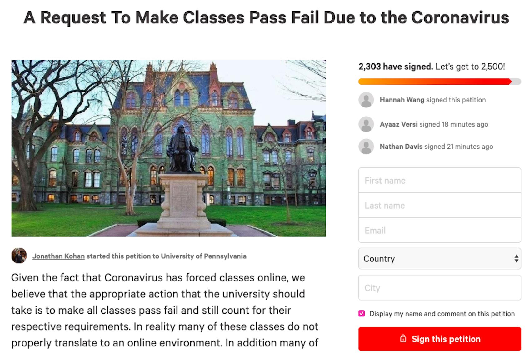 Pass Fail Classes Petition Coronavirus.png