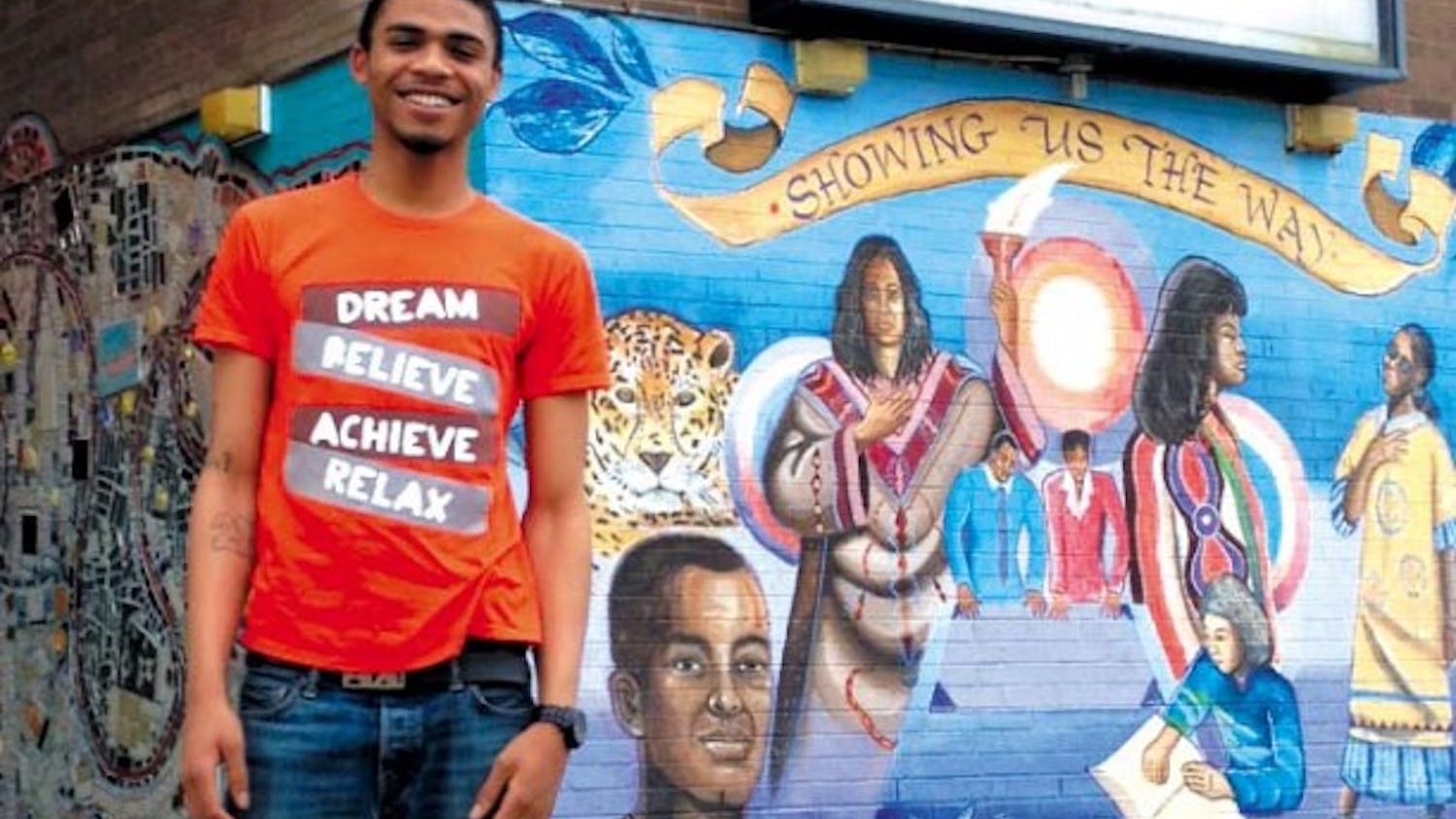 University City High School senior Glen Casey, father of a 16-month-old girl, will be attending Temple University in the fall.