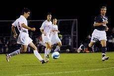 M. Soccer: Loukas' two goals crown him under the lights