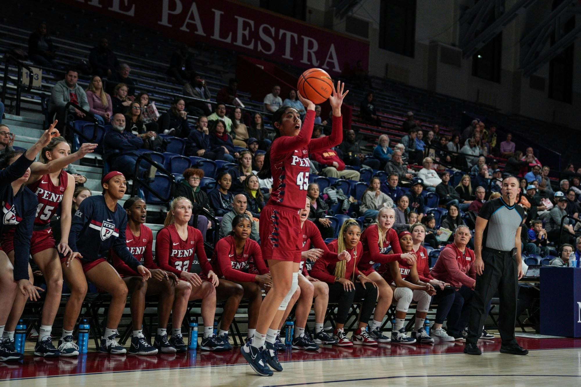 01-07-23 Women's Basketball vs Columbia Kayla Padilla (Anna Vazhaeparambil)-02.jpg
