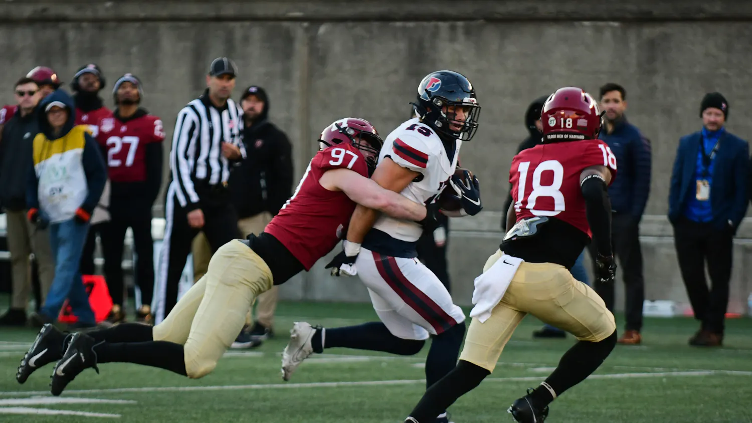 11-11-23 Football vs Harvard Bryce Myers (Weining Ding).jpg