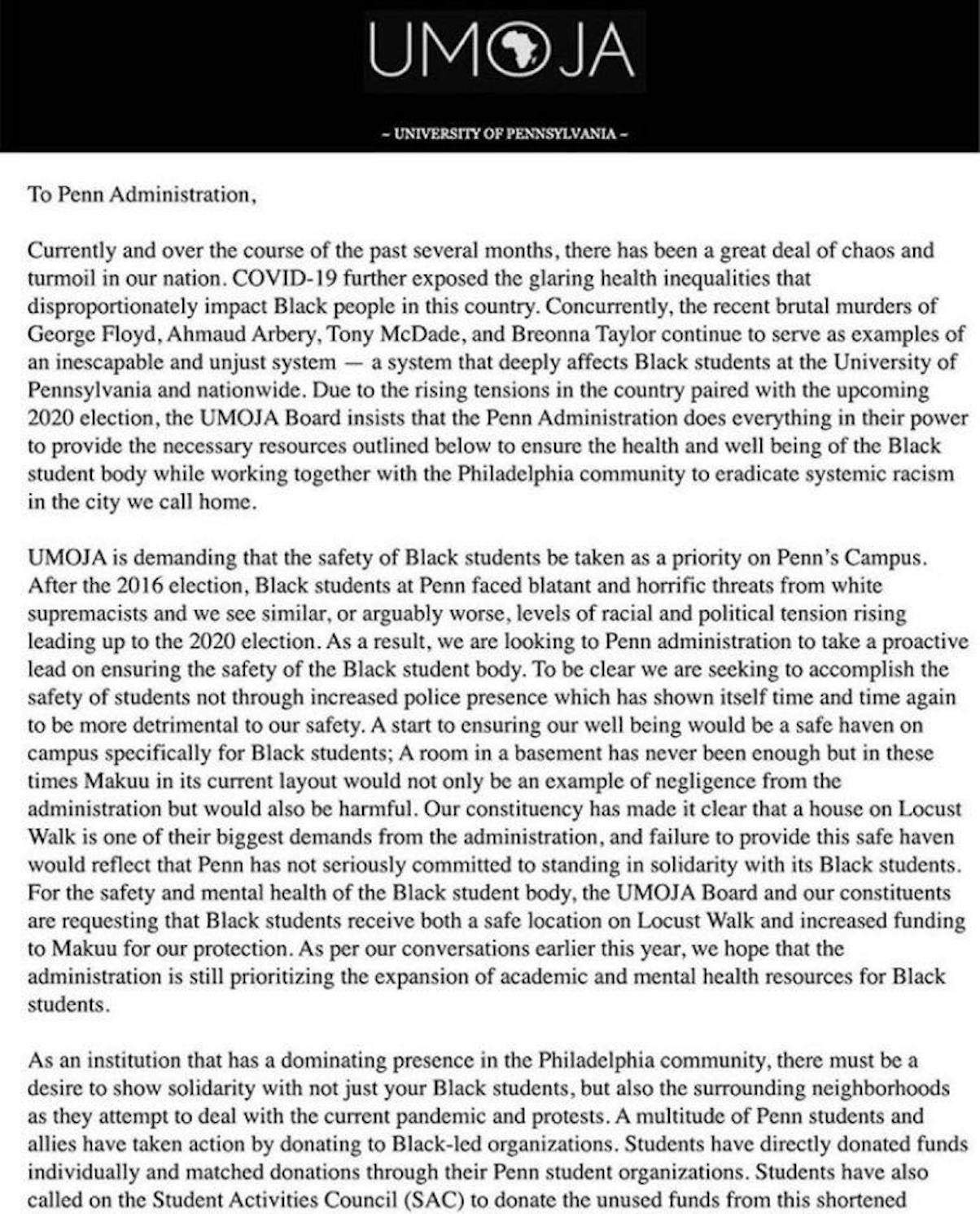 UMOJA List of Demands 001.png