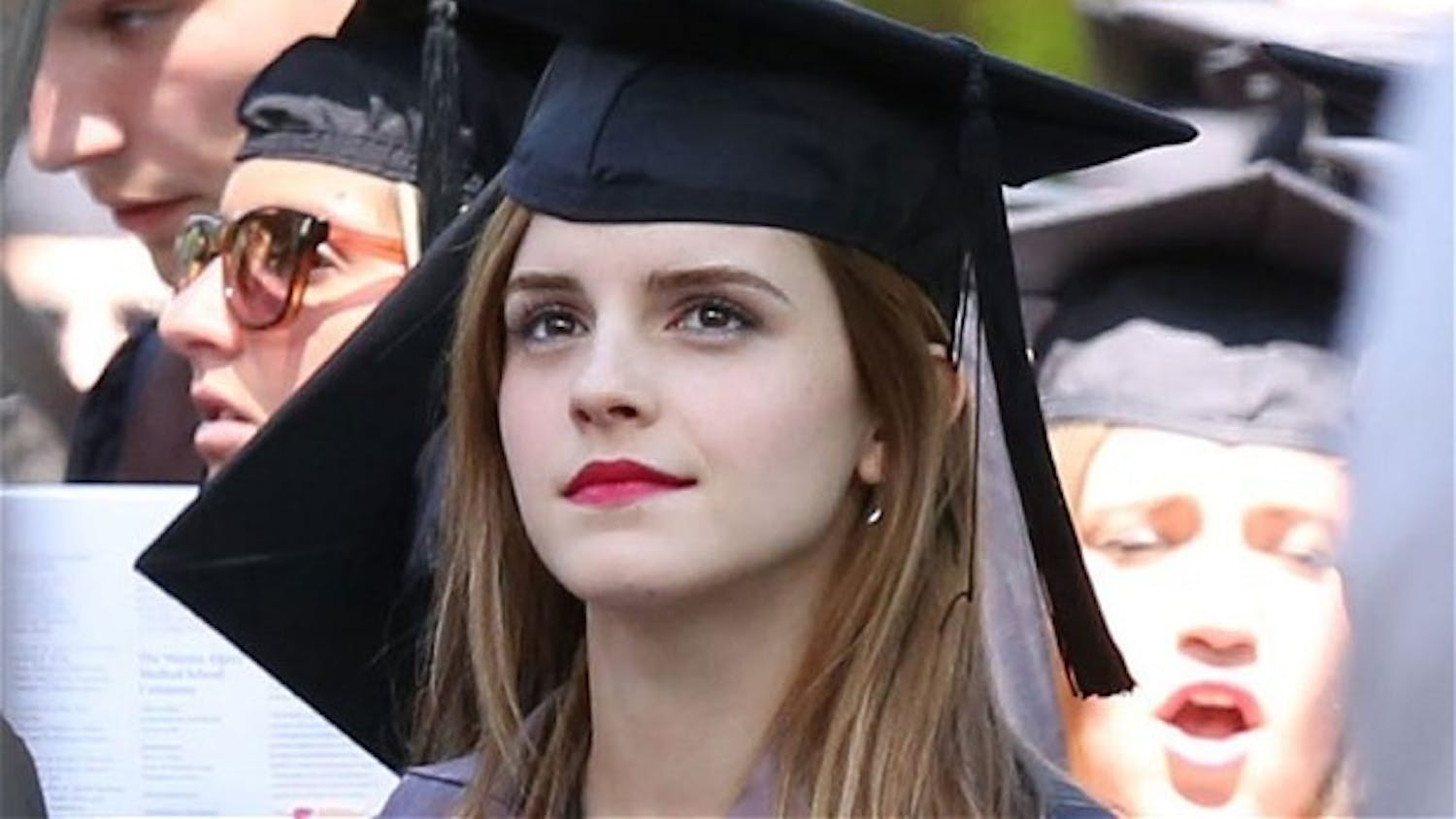 Emma Watson graduated from Brown University last year.