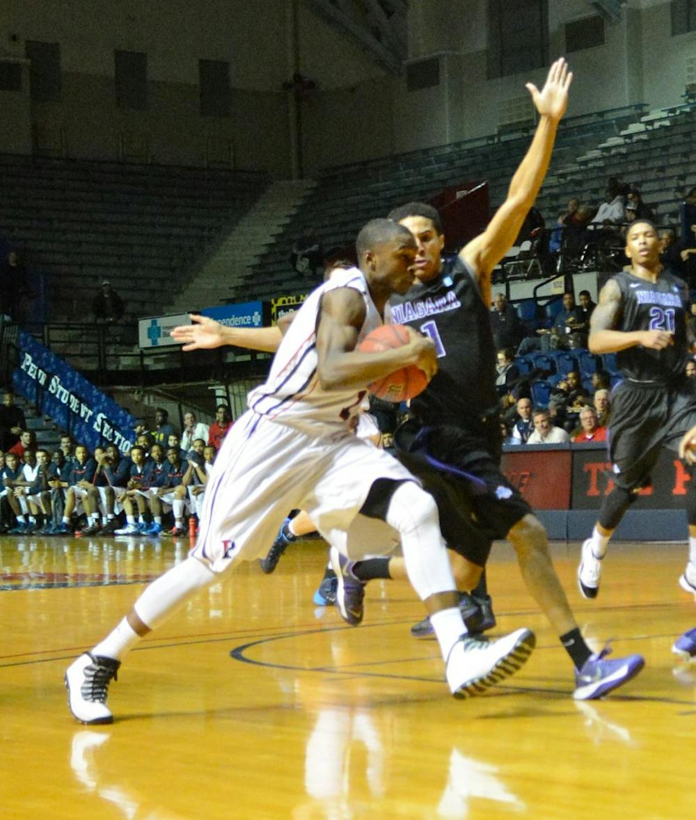 	Penn sophomore Tony Hicks spent much of his night driving to the rim, and it paid off, as he scored 33 points.