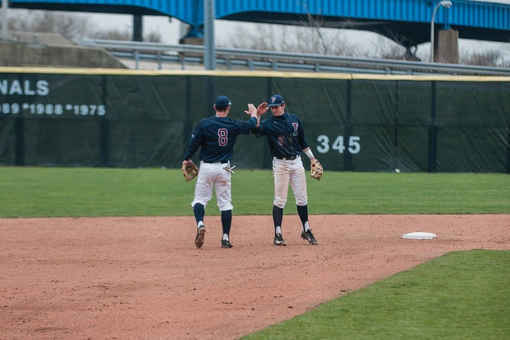 Senior shortstop Ryan Mincher hit a clutch game-tying double in the ninth inning in Sunday's win over Harvard.