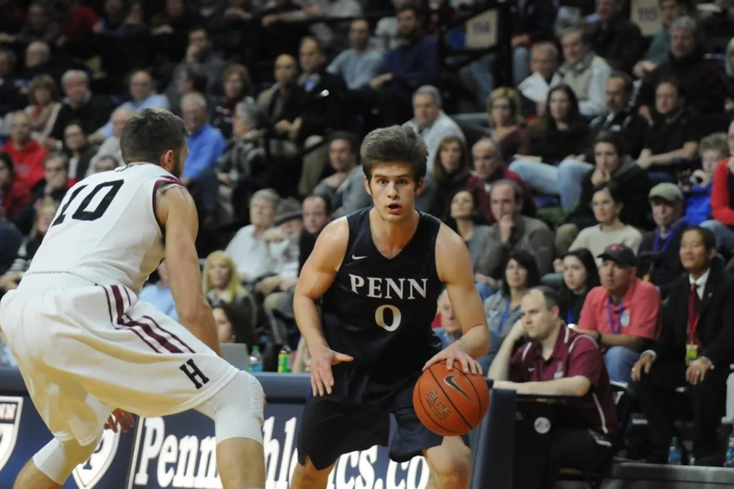 Freshman forward Max Rothschild failed to build on his 18-point performance of a game ago, shooting just 2-for-12.