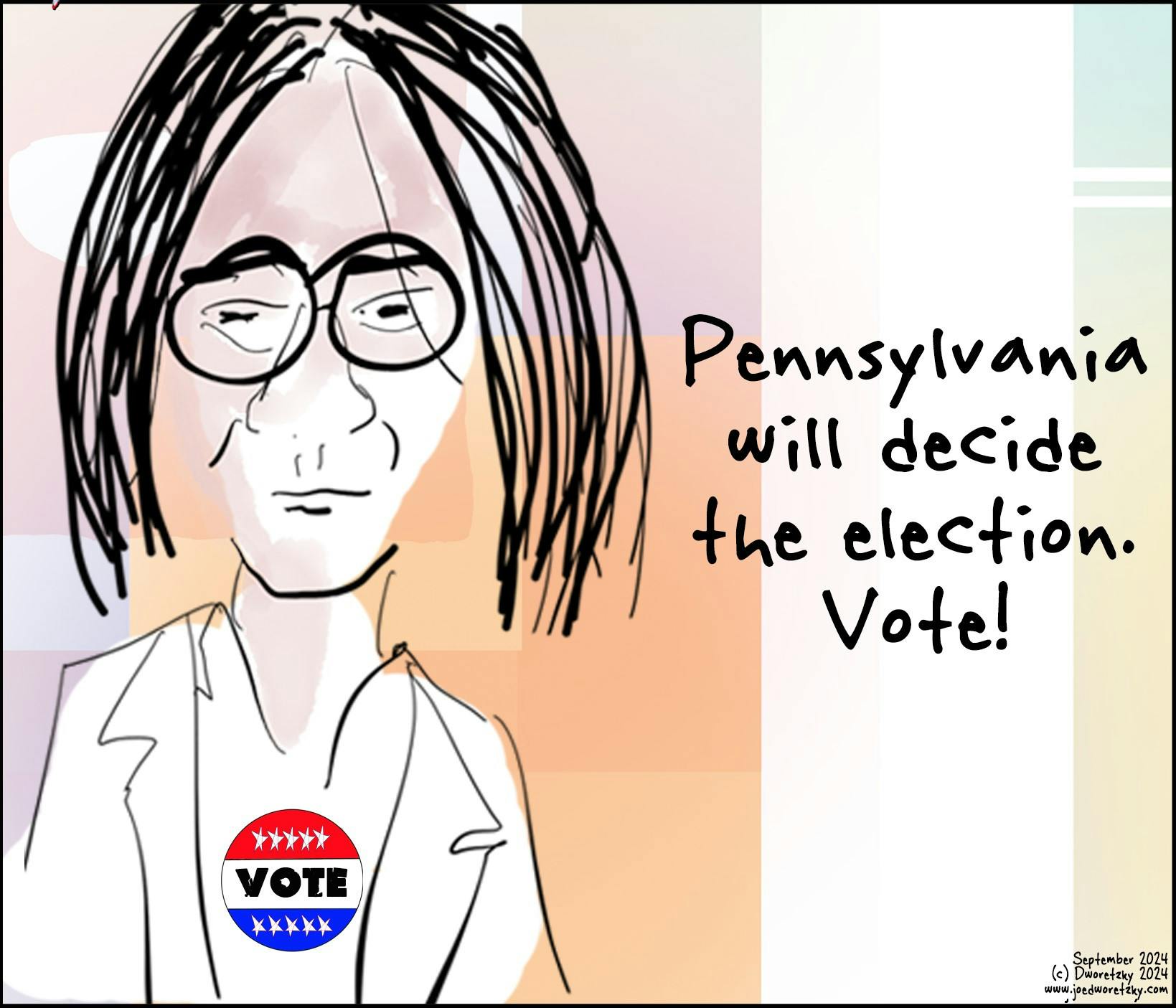 University of Pennsylvania Sketchbook | Pennsylvania voters