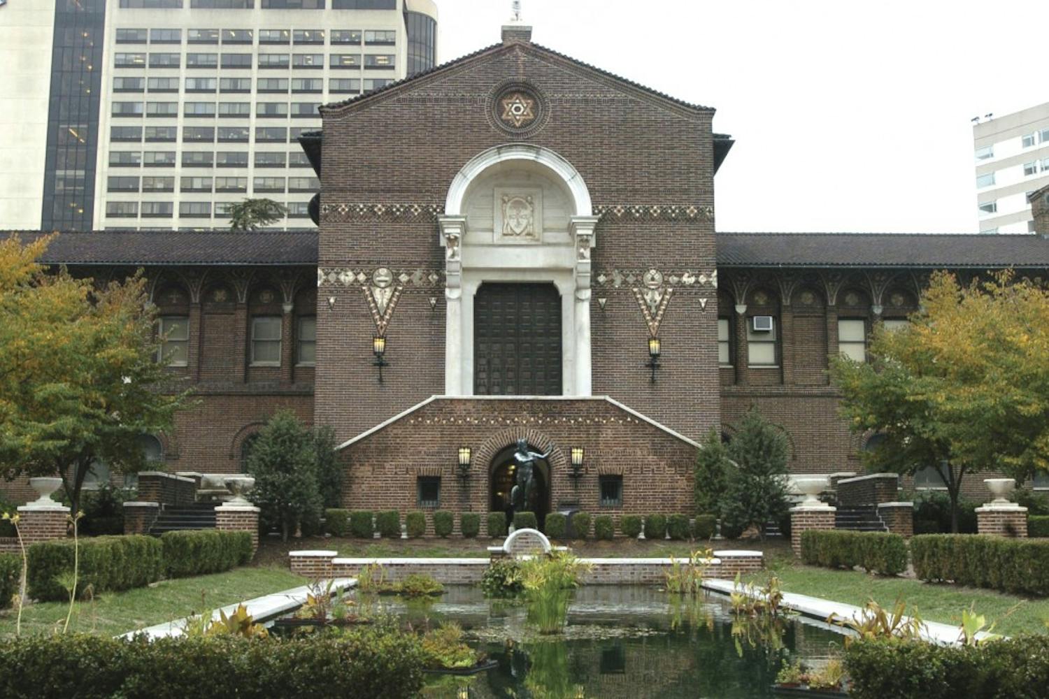 Artifacts on display at the Penn Museum