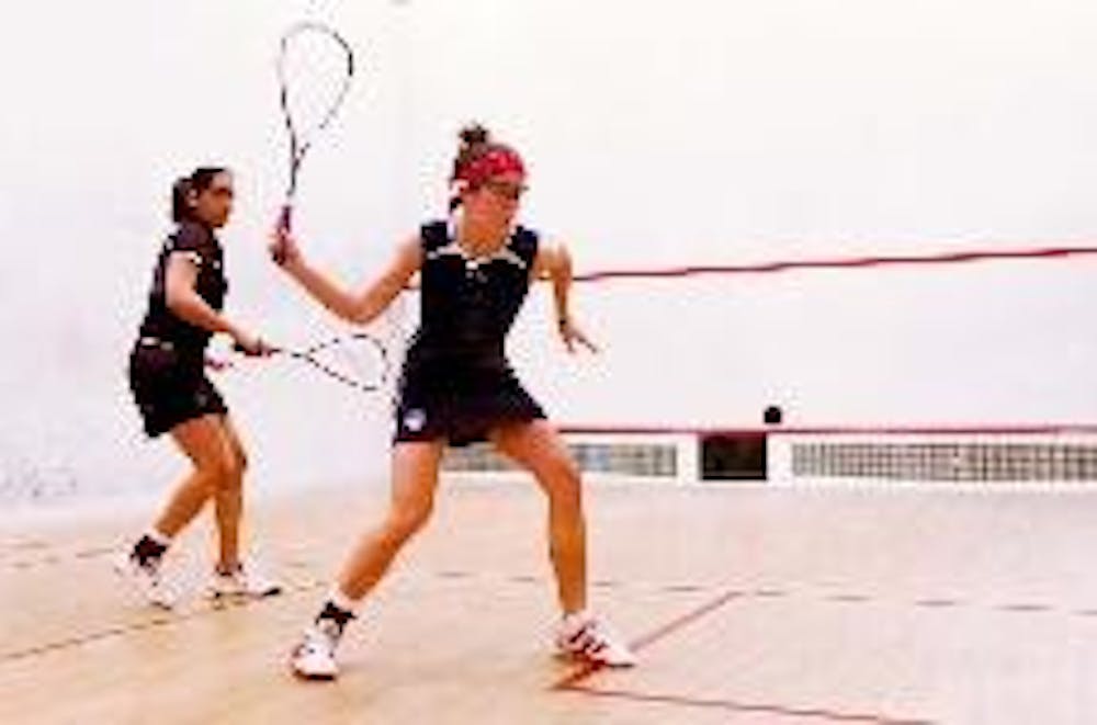 W. Squash: With No. 1 on the line, a shocking fall from grace