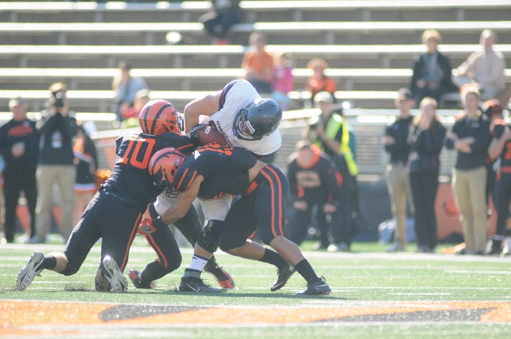 On Saturday, Penn football was shut out at Princeton, 28-0 — the first time the Tigers have shut out the Quakers since a 21-0 loss in 1978.