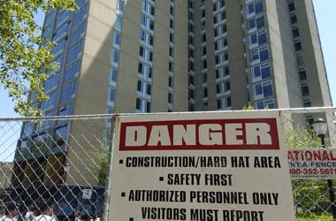 *Harnwell structural damage forces evacuation