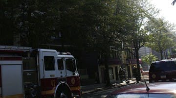 Fire at 41st and Walnut streets