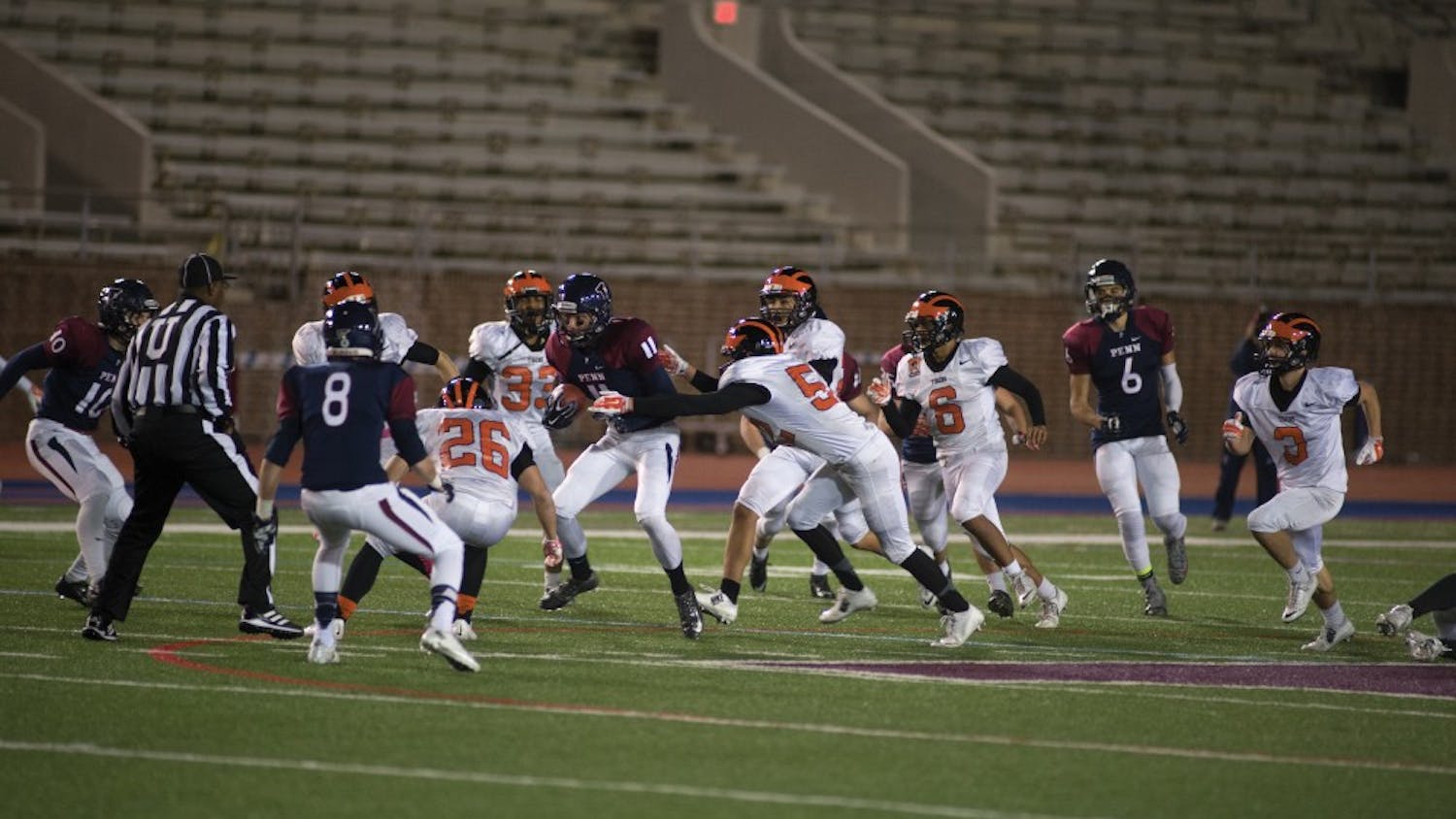 Having lost 106 straight games since 1999, Princeton president Christopher Eisegruber announced on Monday that the Tigers' sprint football program would be disbanded, effective immediately.
