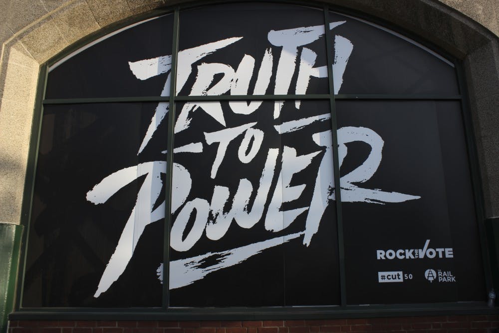 A pop-up art gallery, TruthToPower, will be exhibiting works from artists like Banksy and Hank WIllis Thomas while the Democratic National Convention is in Philadelphia
