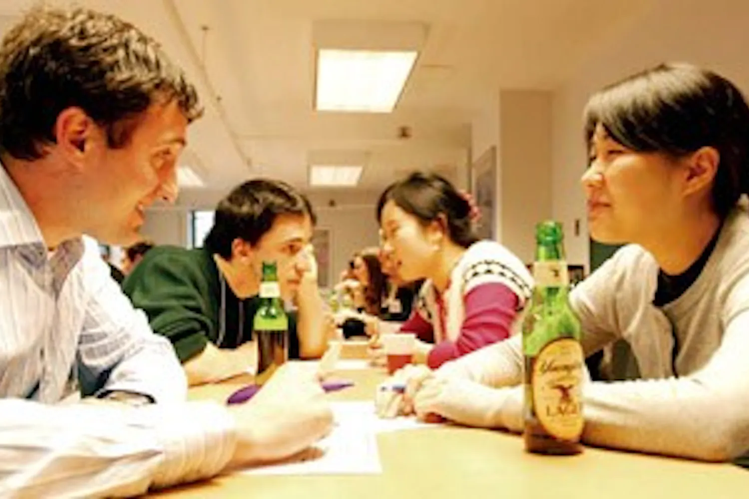 A shot at love - with a grad student?