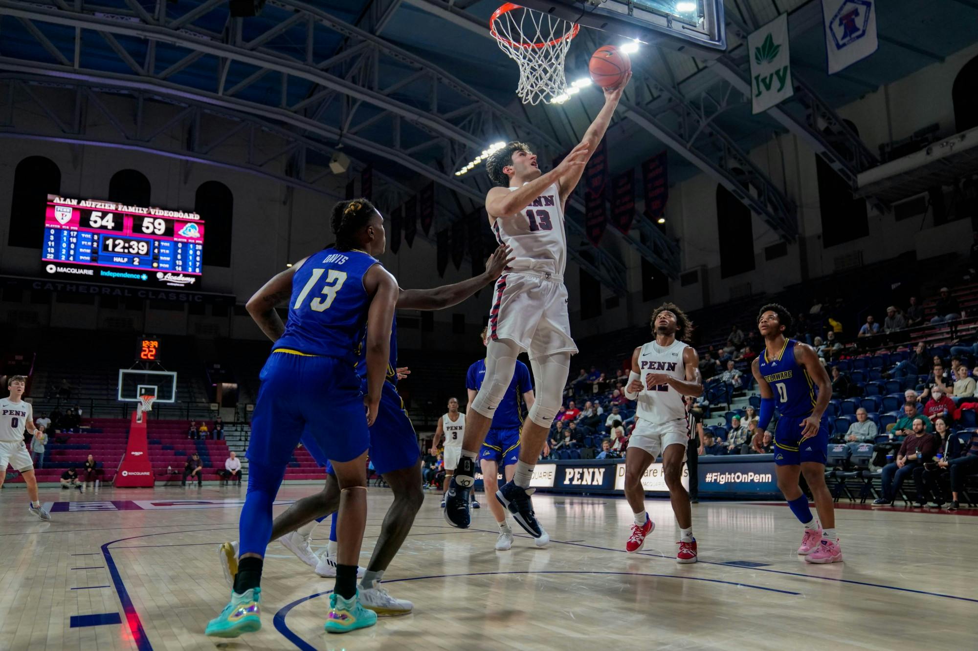 11-27-22 Men's Basketball vs Delaware Nick Spinoso (Anna Vazhaeparambil)-01.jpg