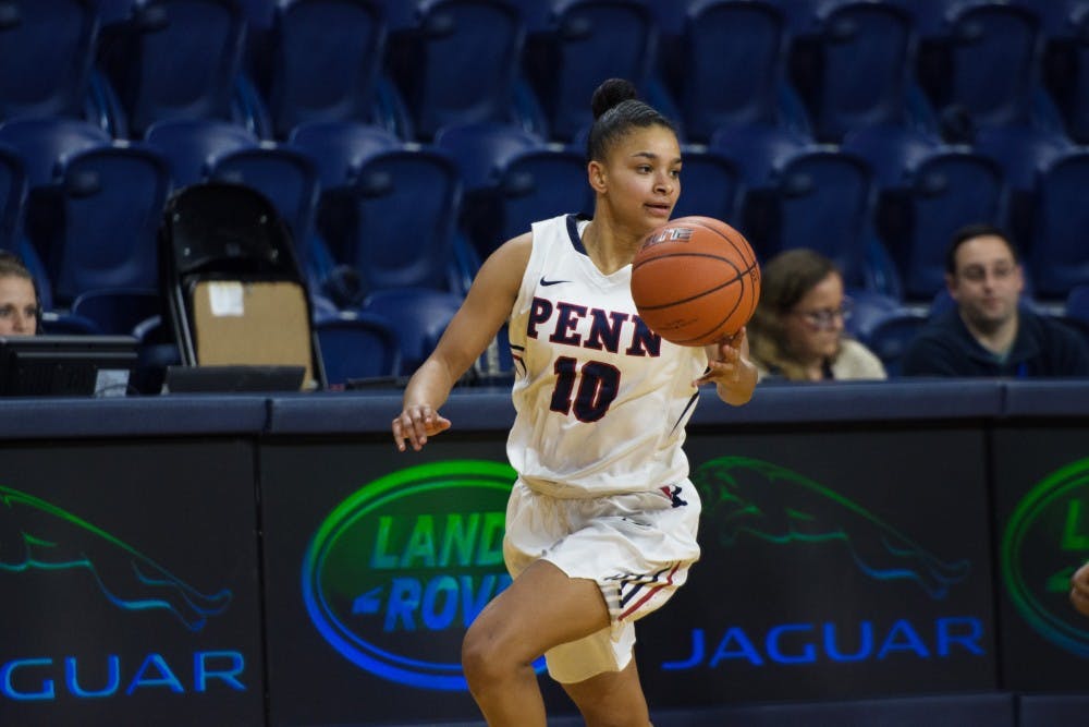 Junior guard Anna Ross was instrumental in the Quakers' offensive outburst this past weekend against Brown, leading the team with a career-high 19 points and seven assists.