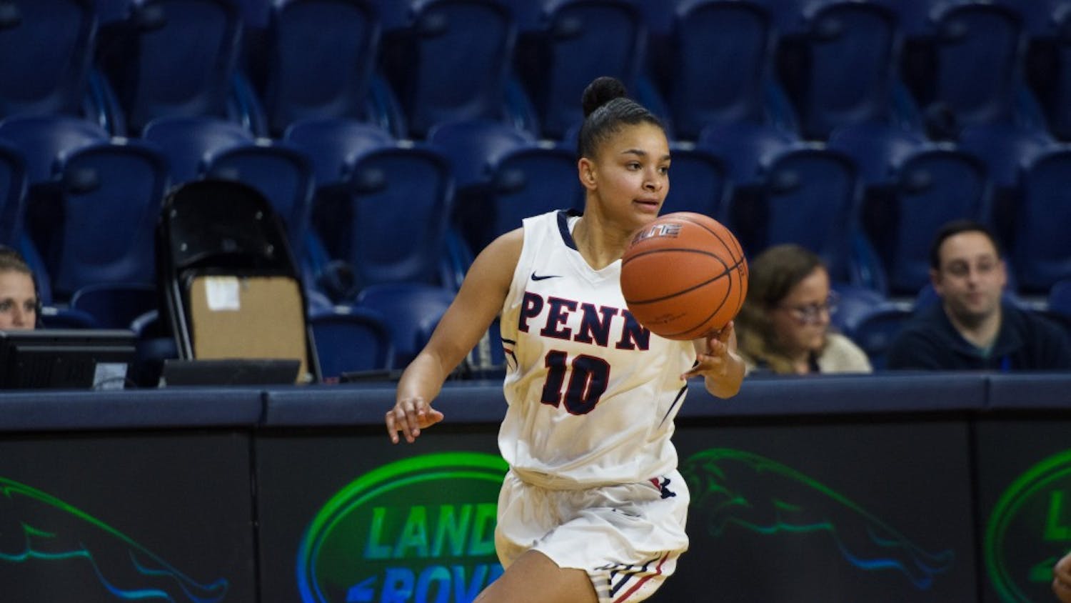 Junior guard Anna Ross was instrumental in the Quakers' offensive outburst this past weekend against Brown, leading the team with a career-high 19 points and seven assists.