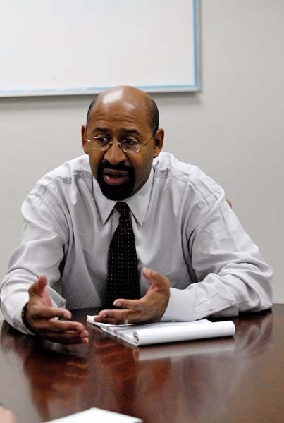 Nutter continues mayoral push