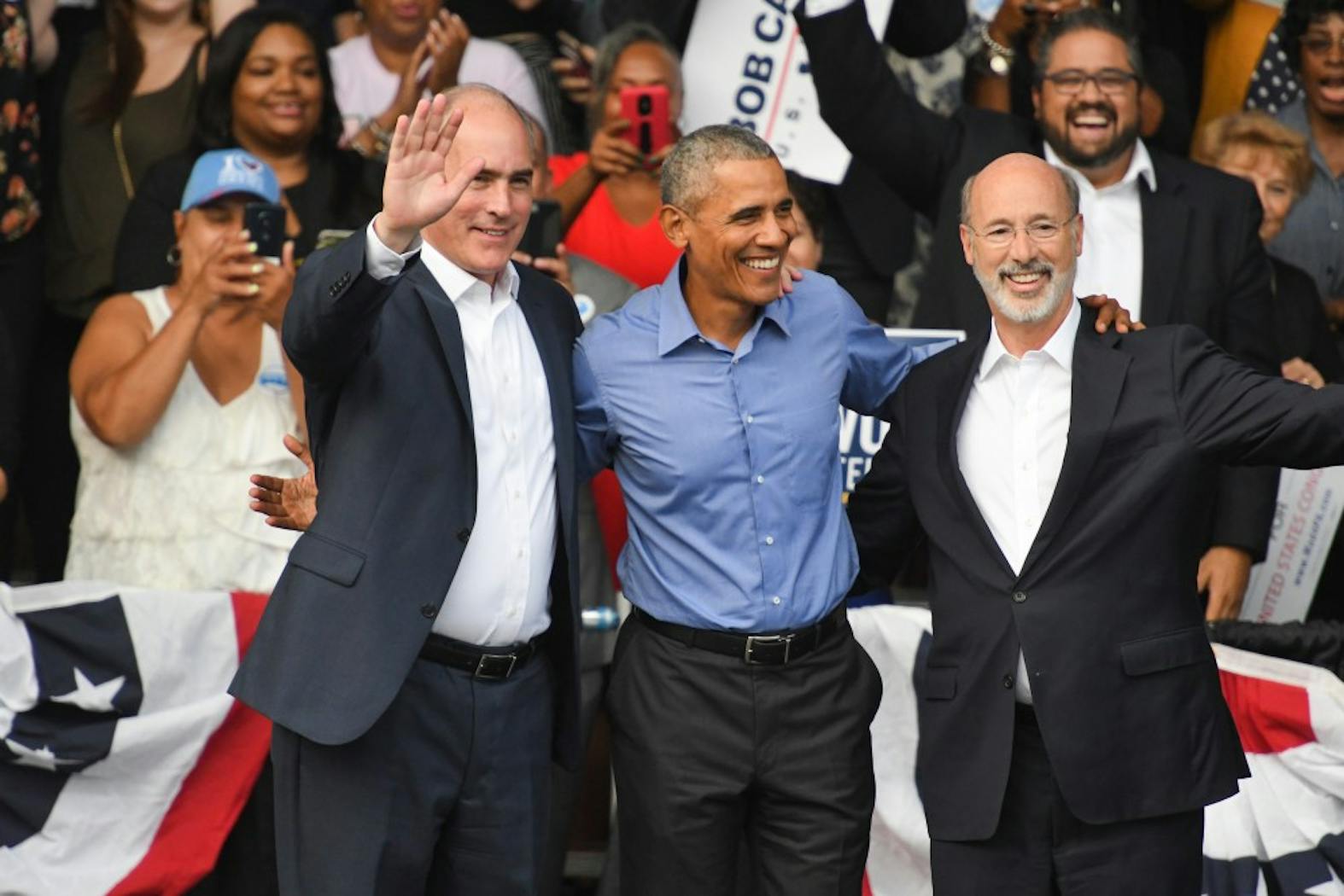 Bob Casey, Tom Wolf, Obama