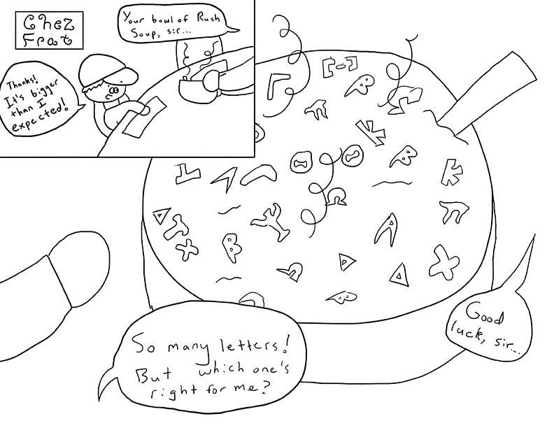 Cutler Reynolds | Alphabet soup