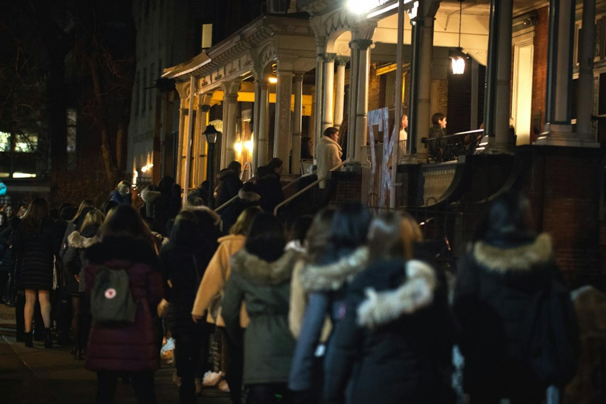 Panhellenic sorority rush