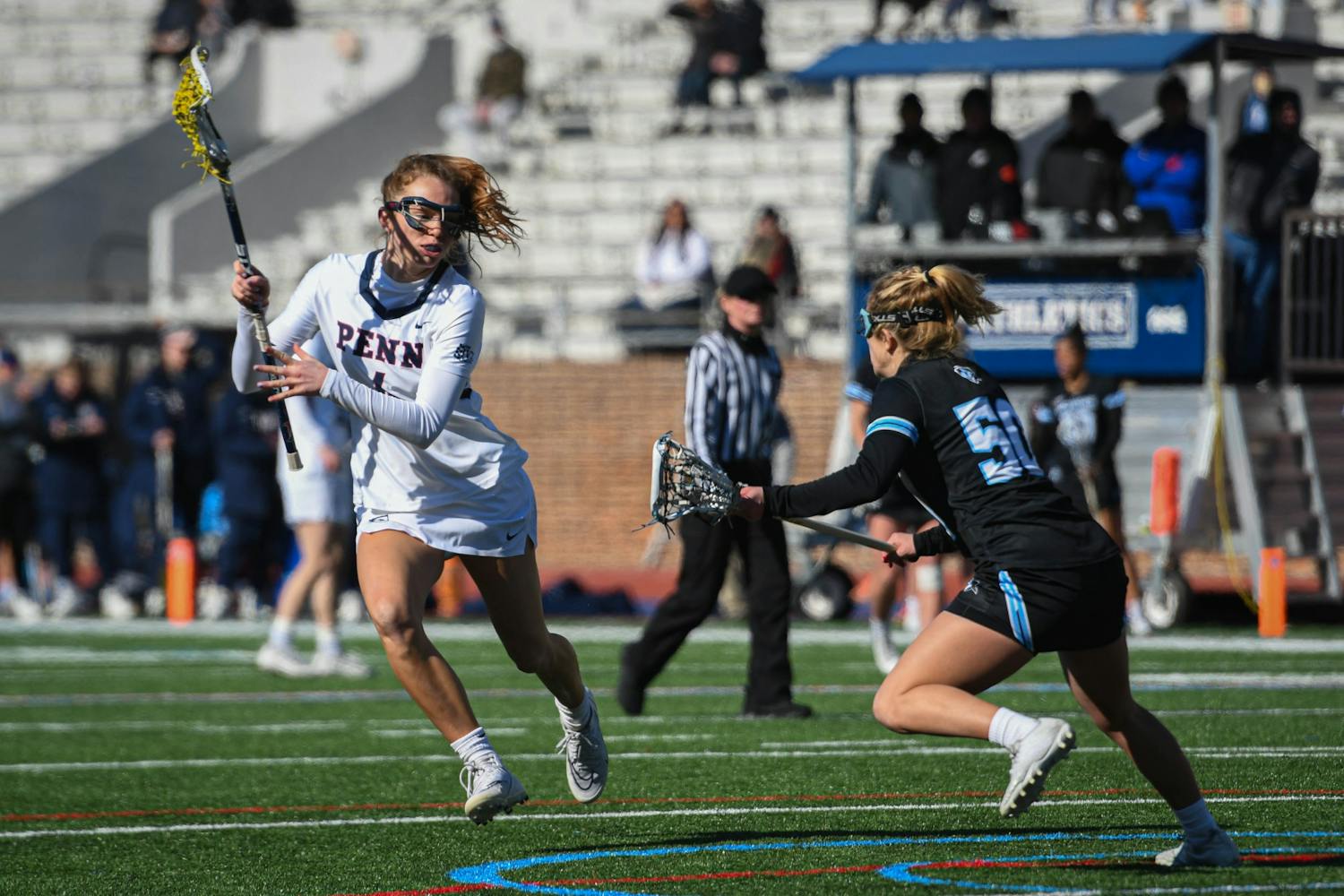 02-26-22 WLax vs Johns Hopkins Aly Feeley (Anna Vazhaeparambil)